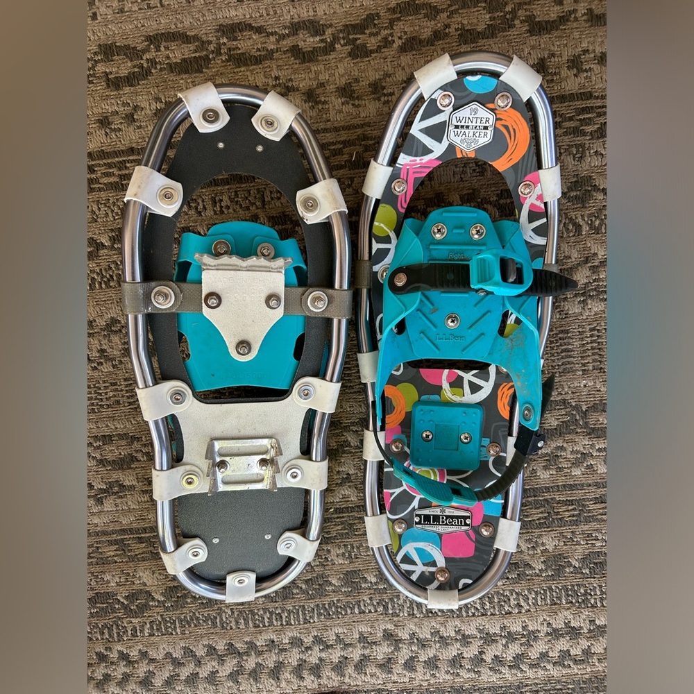 LL Bean Winter Walker Kids Snow Shoes!